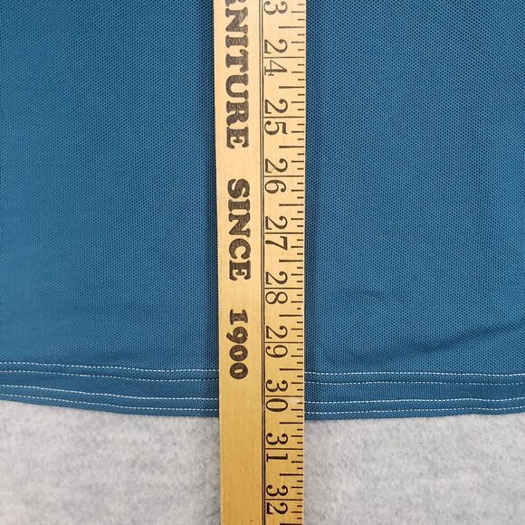 Tommy Bahama Island Zone‎ Supima Cotton Polo Shirt Mens XL Blue Hawaiian Aloha - Picture 5 of 6